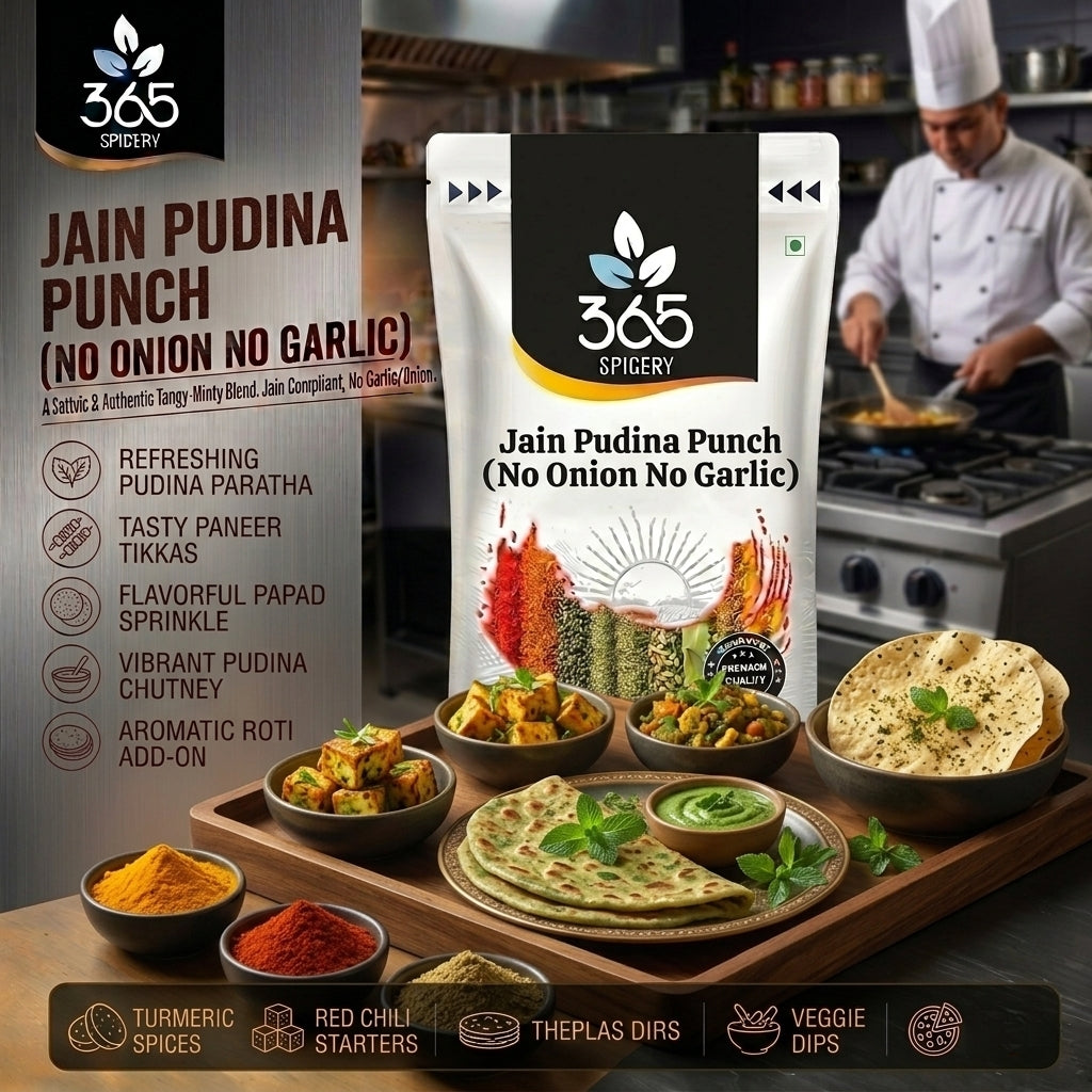 Jain Pudina Punch (No Onion No Garlic) — 365 Spicery
