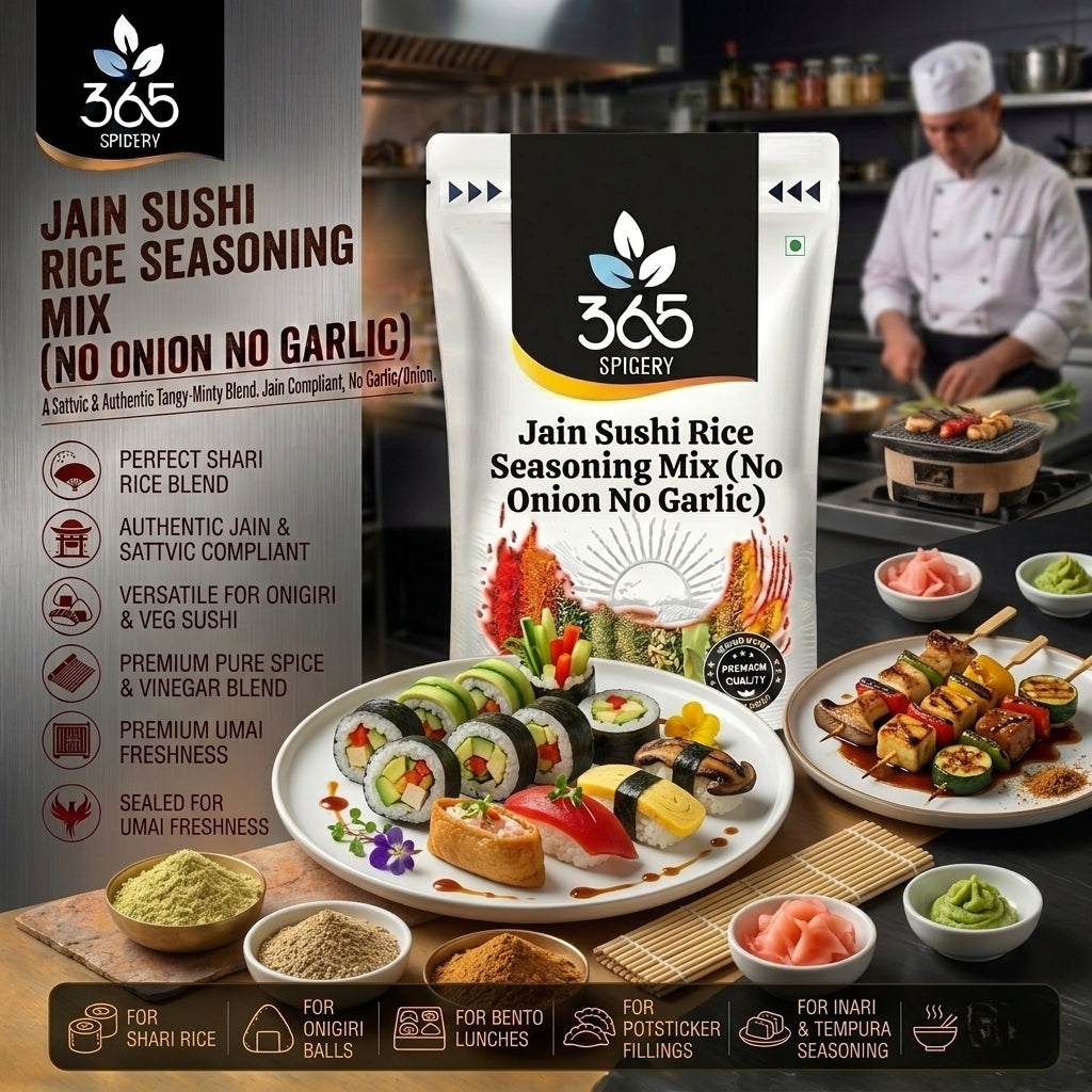 Jain Sushi Rice Seasoning Mix (No Onion No Garlic) — 365 Spicery