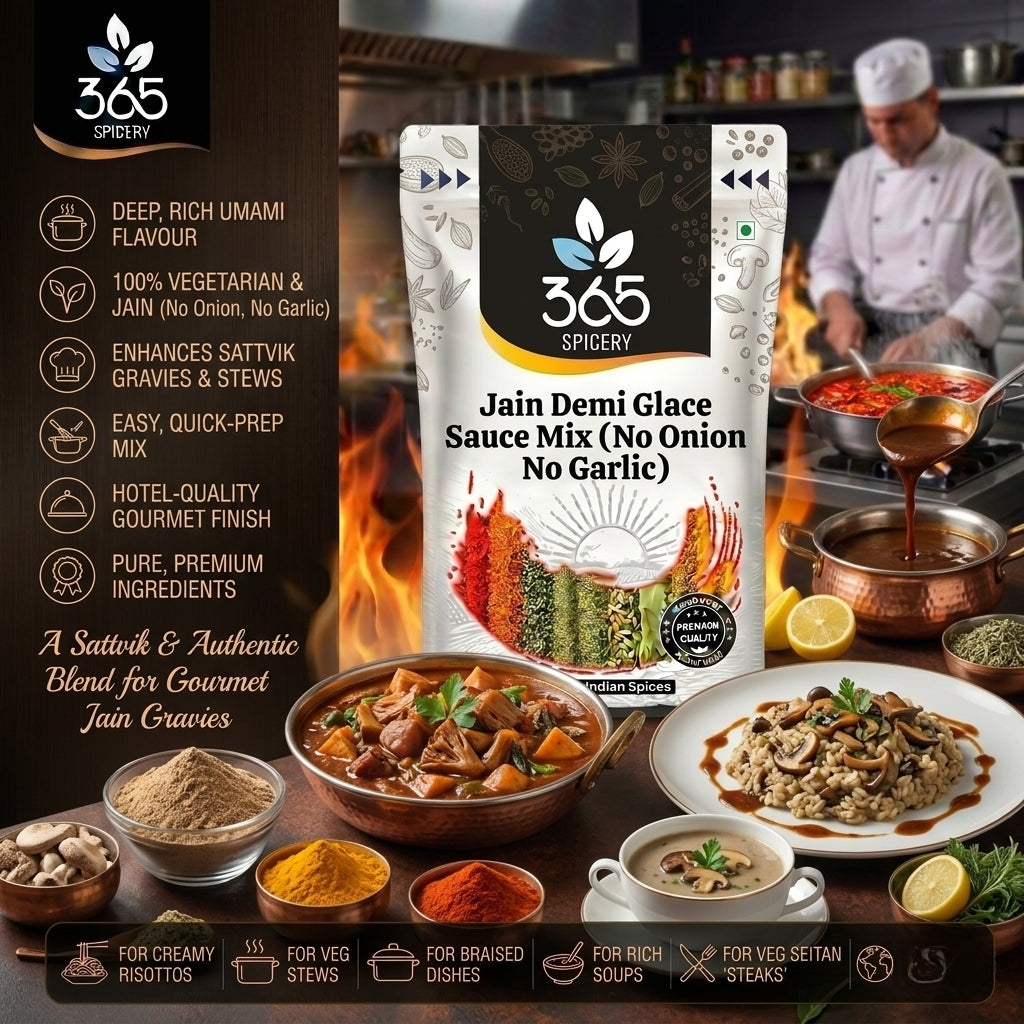 Jain Demi Glace Sauce Mix (No Onion No Garlic) — 365 Spicery
