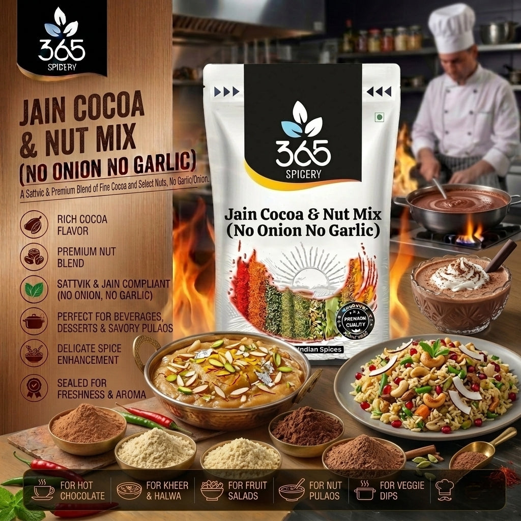 Jain Cocoa & Nut Mix (No Onion No Garlic) — 365 Spicery