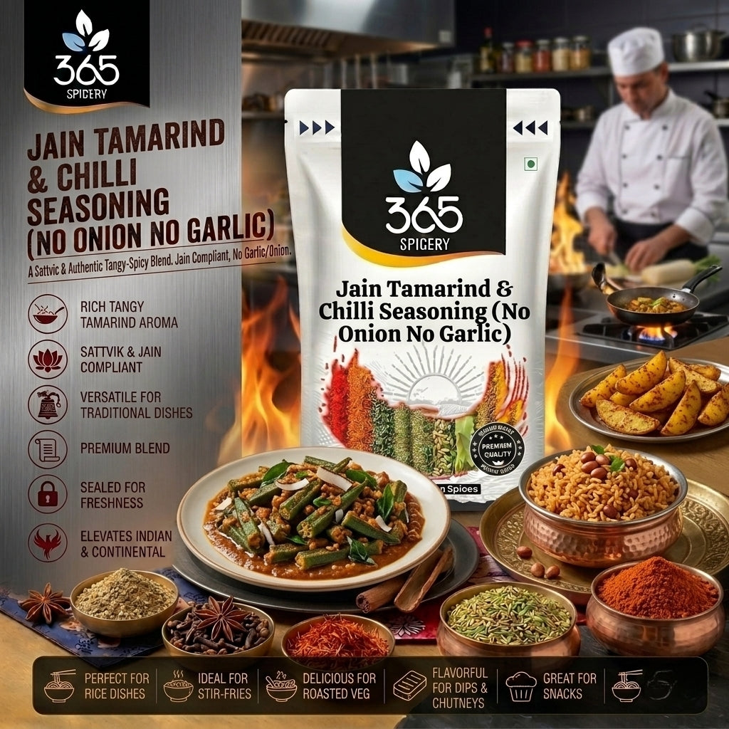 Jain Tamarind & Chilli Seasoning (No Onion No Garlic) — 365 Spicery