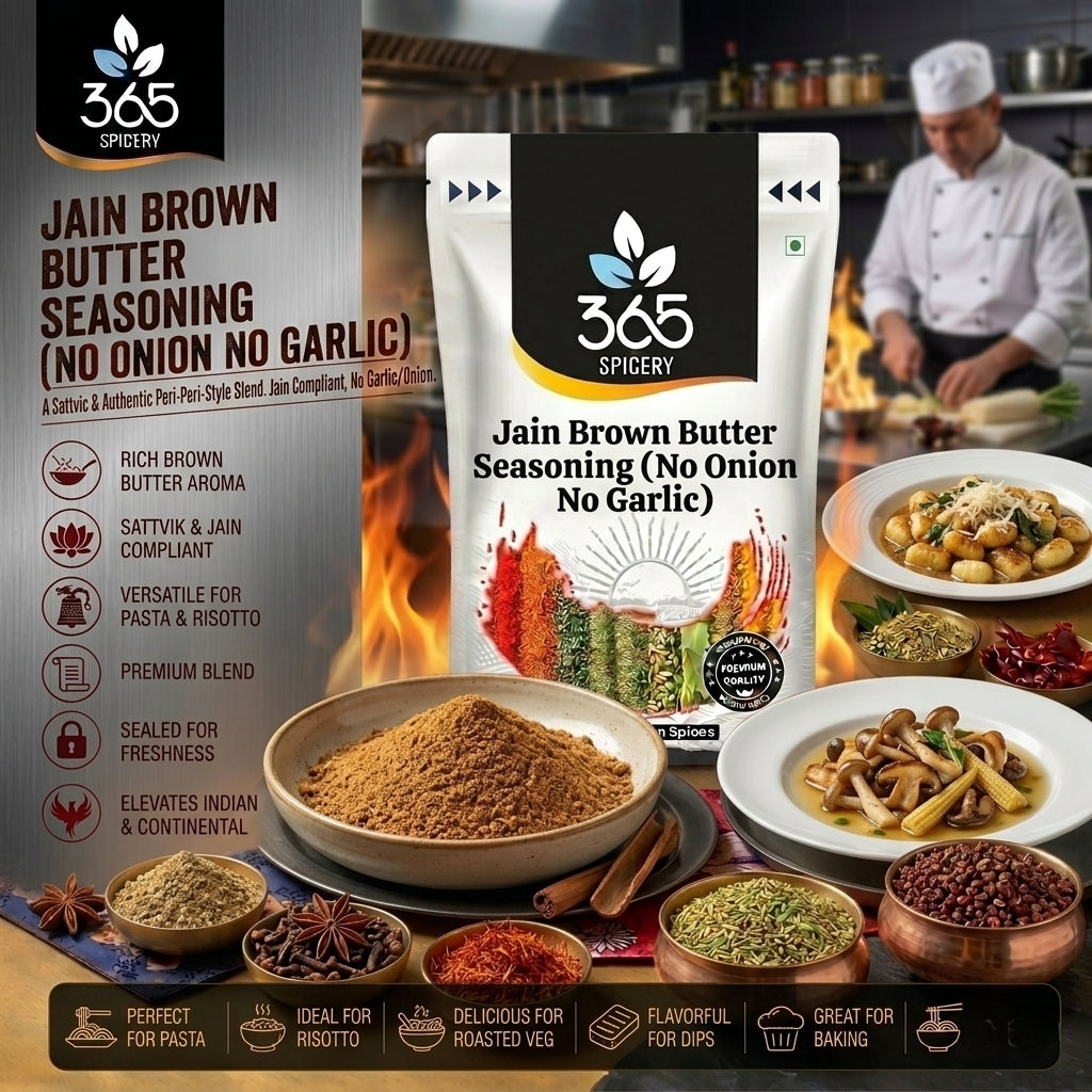 Jain Smoked Peri-peri Seasoning (No Onion No Garlic) — 365 Spicery