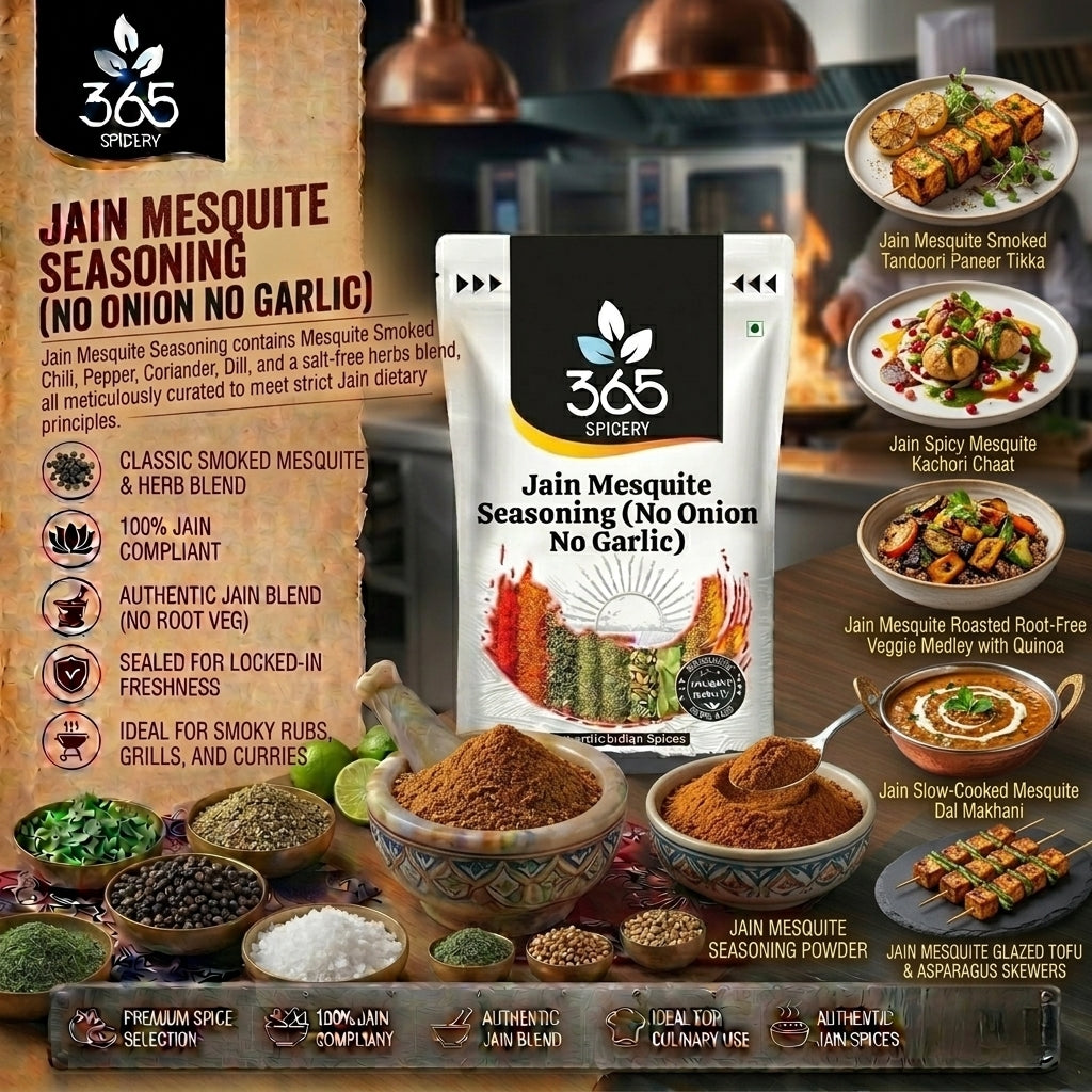 Jain Mesquite Seasoning (No Onion No Garlic) — 365 Spicery