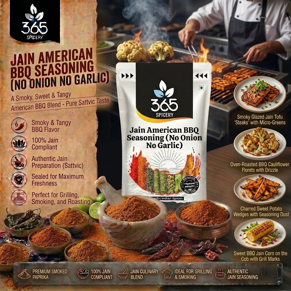 Jain American BBQ Seasoning (No Onion No Garlic) — 365 Spicery
