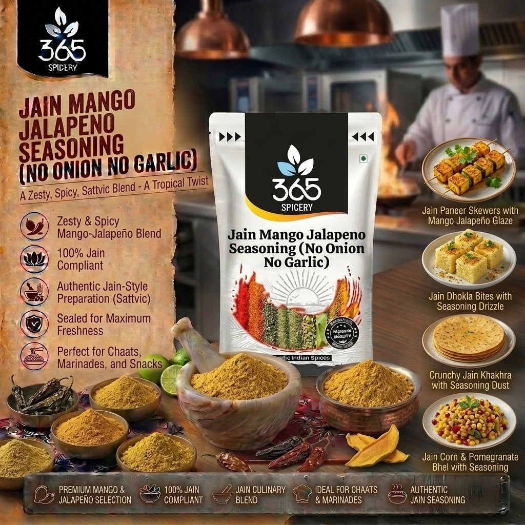 Jain Mango Jalapeno Seasoning (No Onion No Garlic) — 365 Spicery