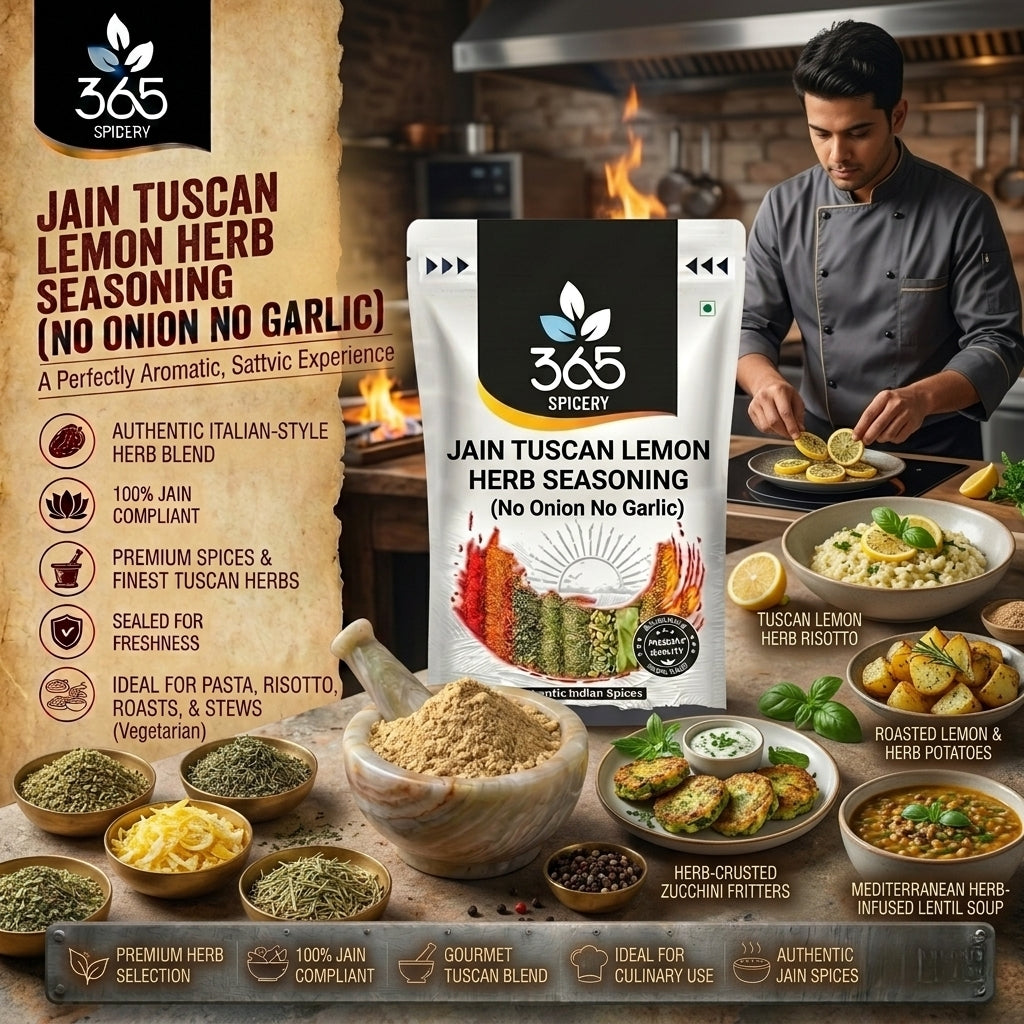 Jain Smoked Italian Herb (No Onion No Garlic) — 365 Spicery