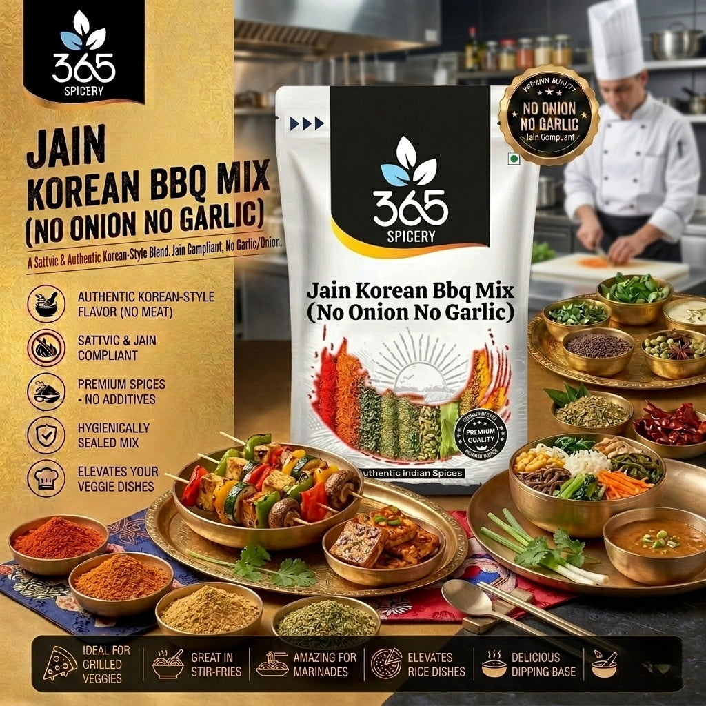 Jain Korean Bbq Mix (No Onion No Garlic) — 365 Spicery