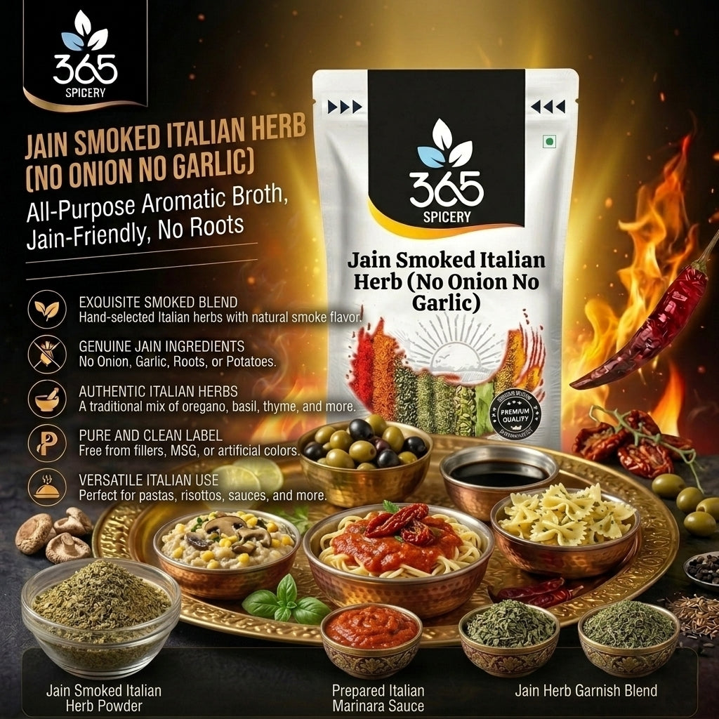 Jain 24 Herbs & Spices Mix (No Onion No Garlic) — 365 Spicery
