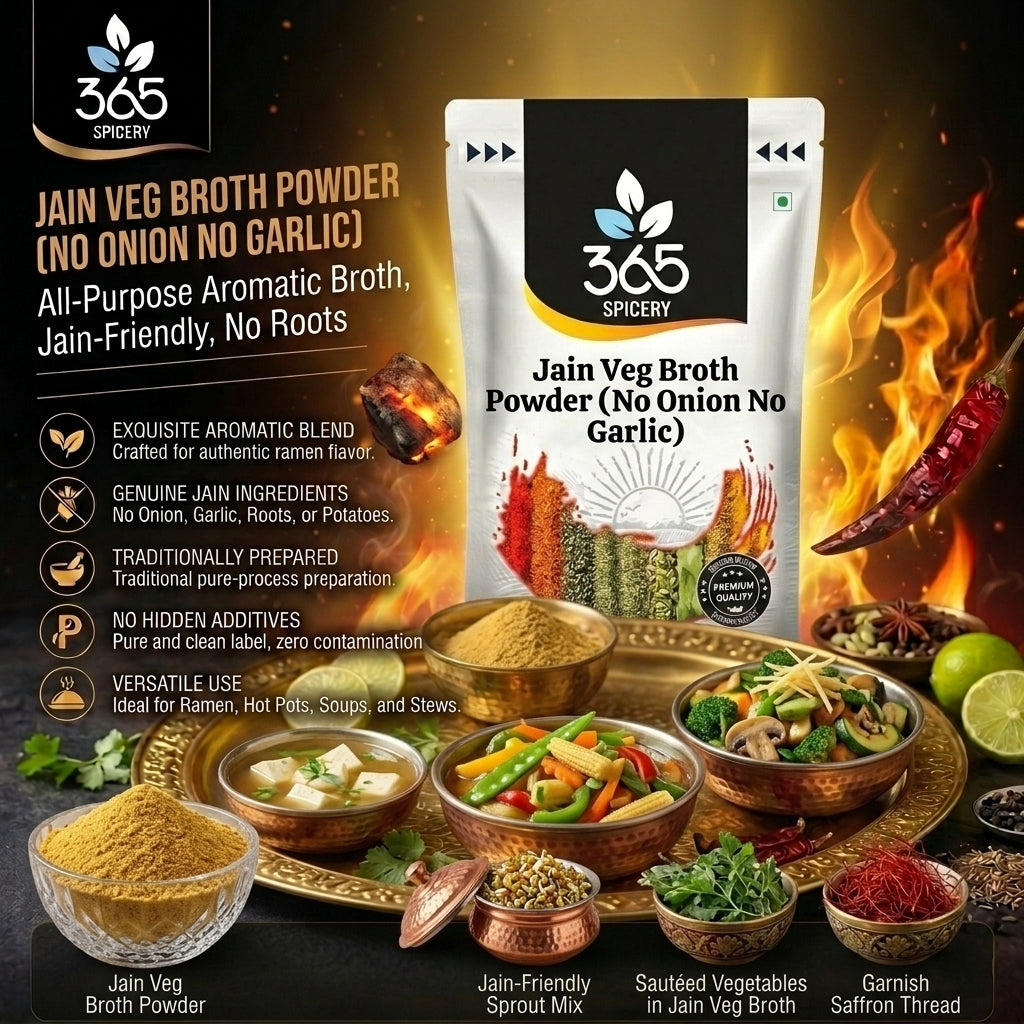 Jain Ramen Broth Powder (No Onion No Garlic) — 365 Spicery