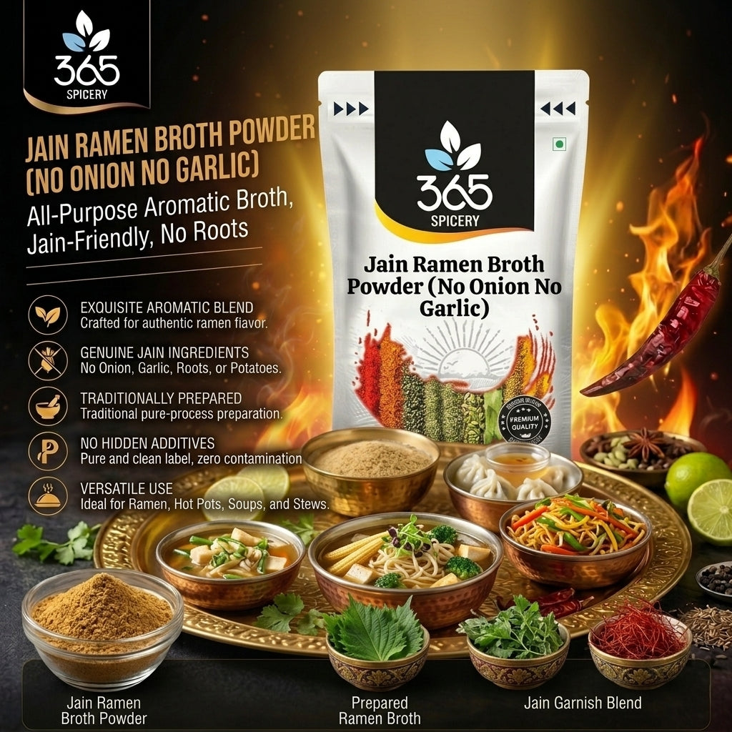 Jain Vandouvan Spice Mix (No Onion No Garlic) — 365 Spicery