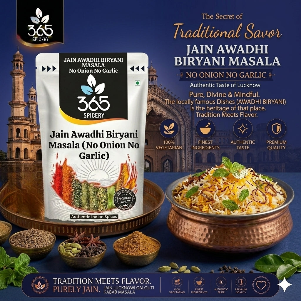 Jain Awadhi Korma Masala (No Onion No Garlic) — 365 Spicery