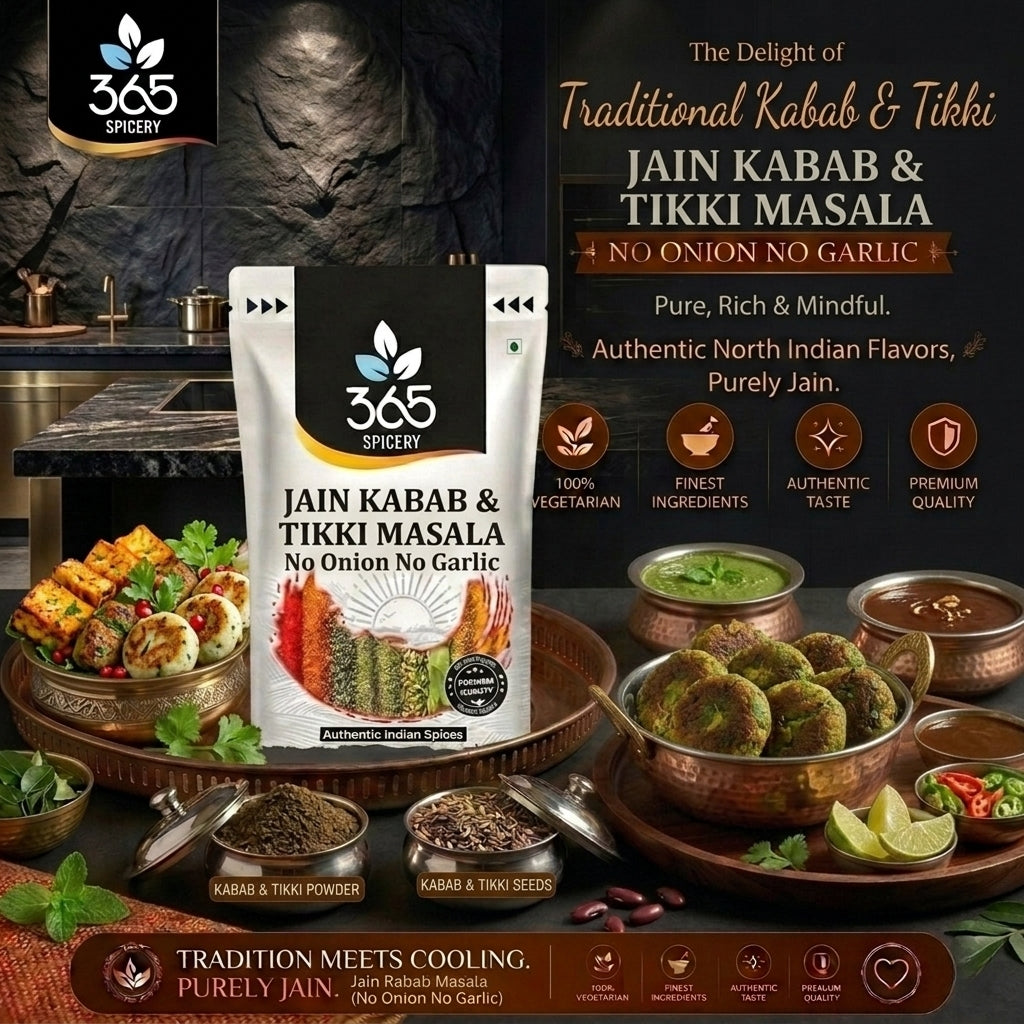 Jain Kabab & Tikki Masala (No Onion No Garlic) — 365 Spicery