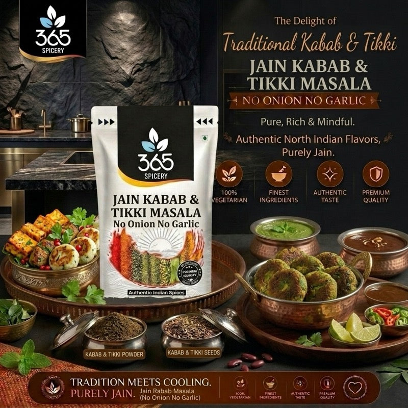 Jain Kabab & Tikki Masala (No Onion No Garlic)