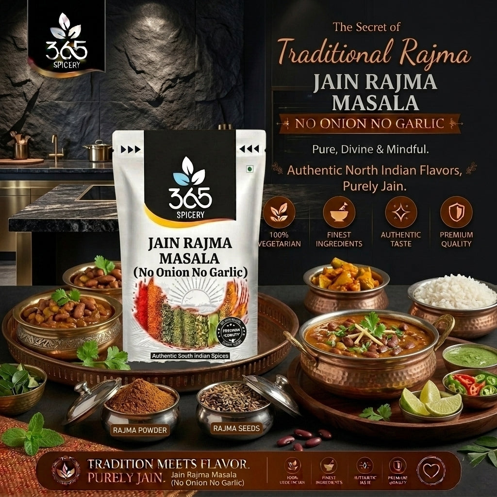 Jain Rajma Masala (No Onion No Garlic) — 365 Spicery