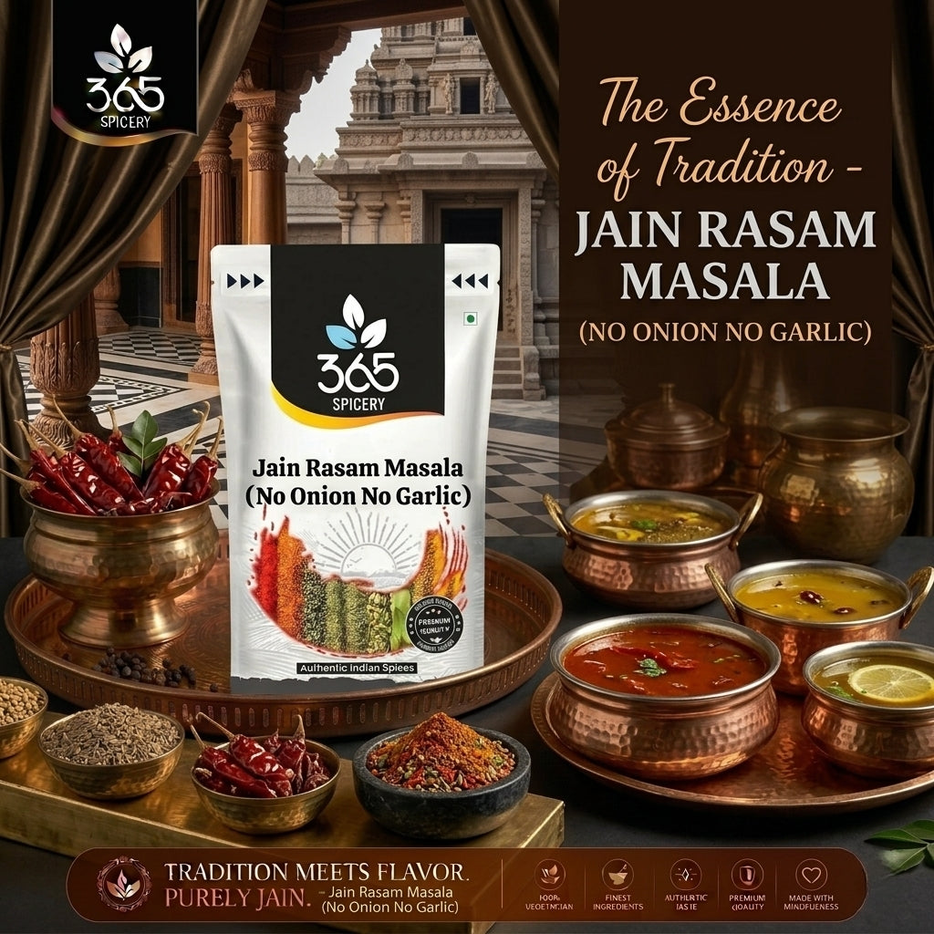 Jain Rasam Masala (No Onion No Garlic) — 365 Spicery