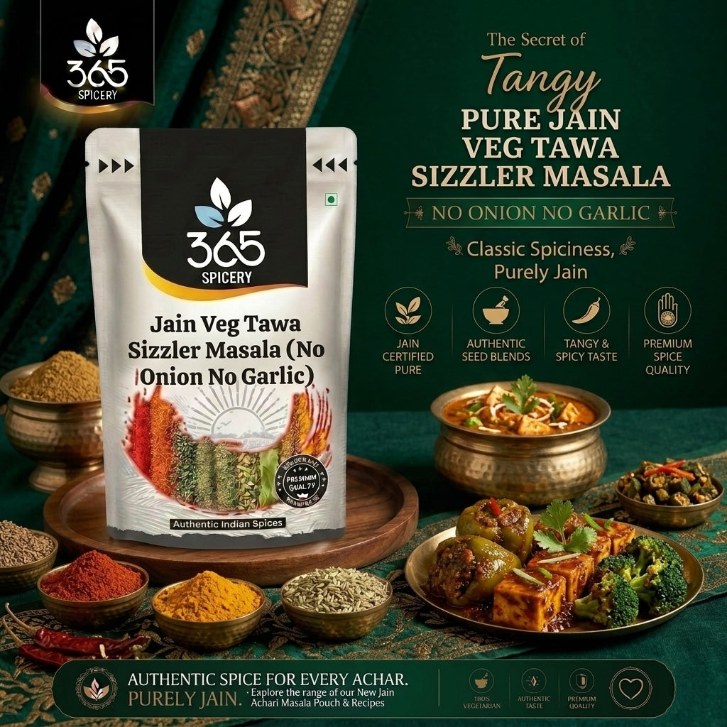 Jain Achari Masala (No Onion No Garlic) — 365 Spicery