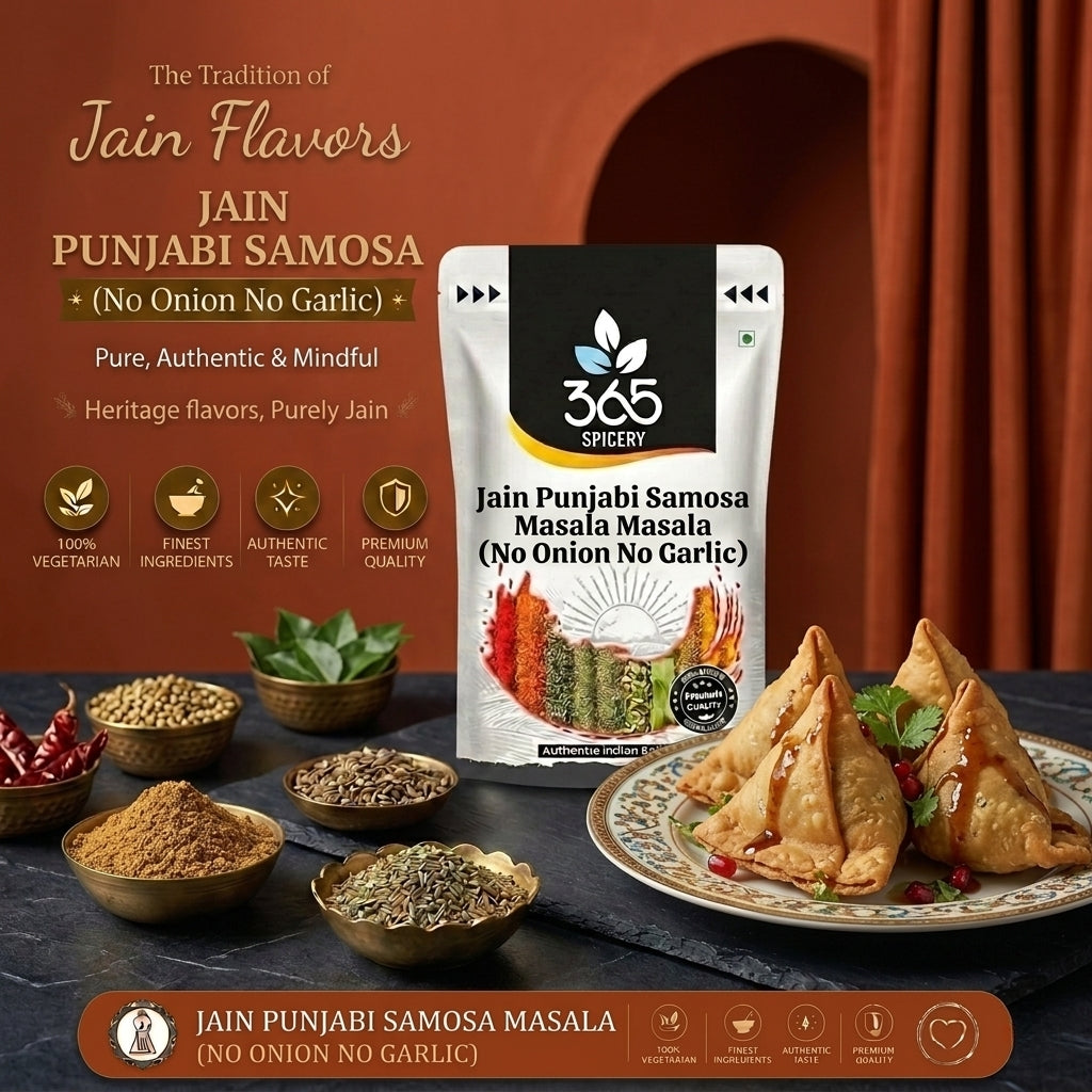 Jain Punjabi Samosa Masala (No Onion No Garlic) — 365 Spicery