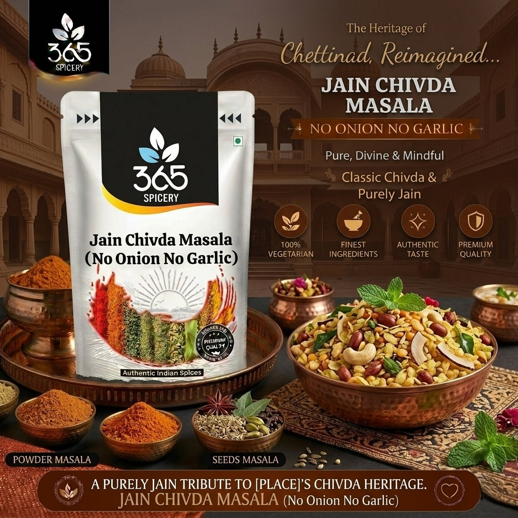 Jain Chivda Masala (No Onion No Garlic) — 365 Spicery