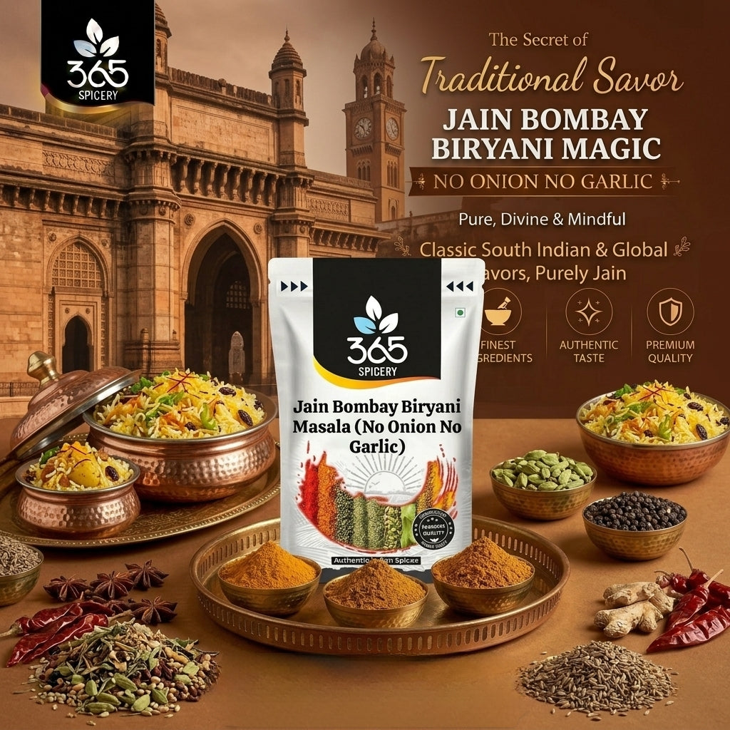 Jain Sabji Masala (No Onion No Garlic) — 365 Spicery
