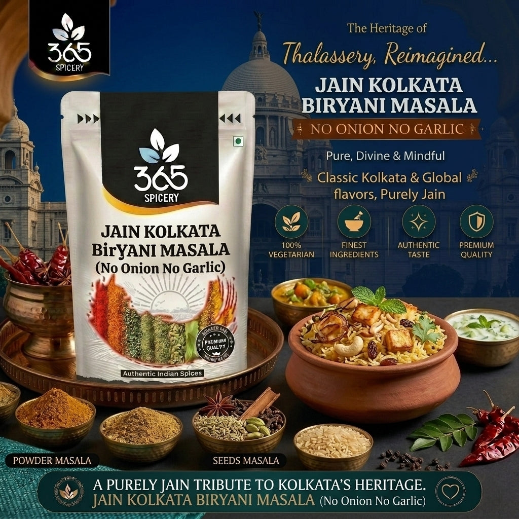 Jain Kolkata Biryani Masala (No Onion No Garlic) — 365 Spicery