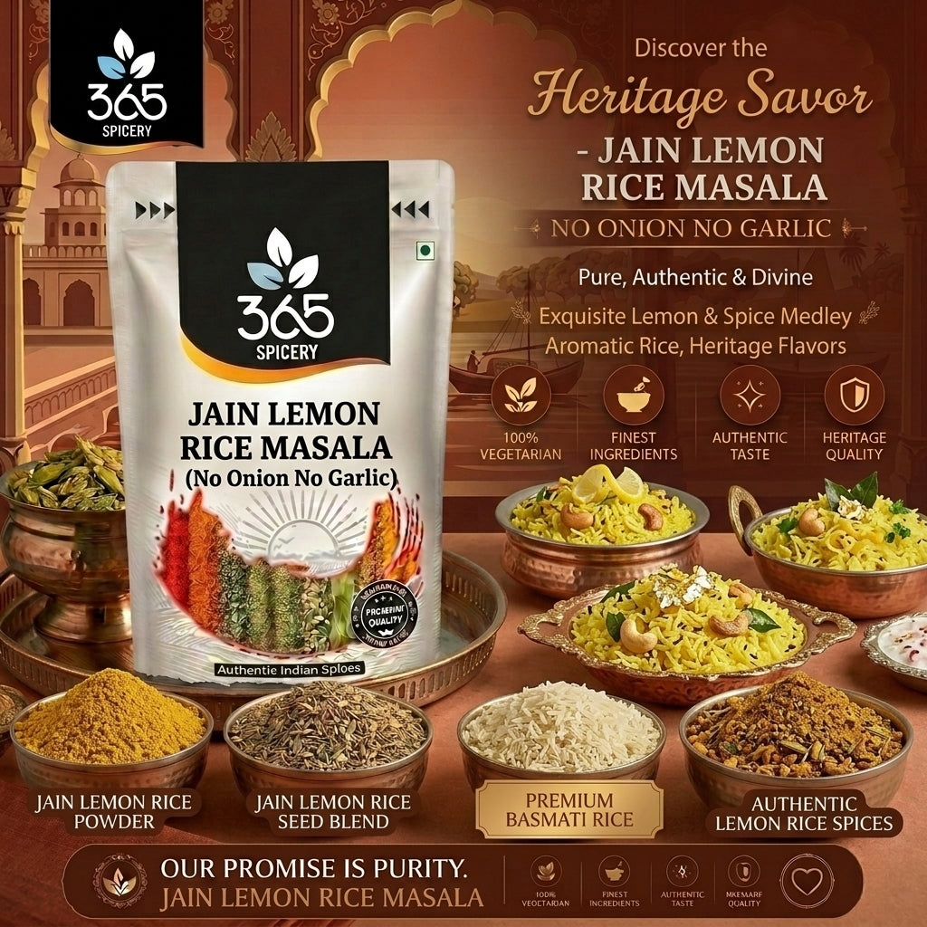 Jain Masala Rice Masala (No Onion No Garlic) — 365 Spicery