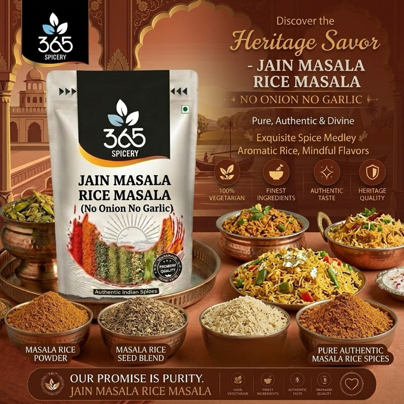 Jain Masala Rice Masala (No Onion No Garlic)