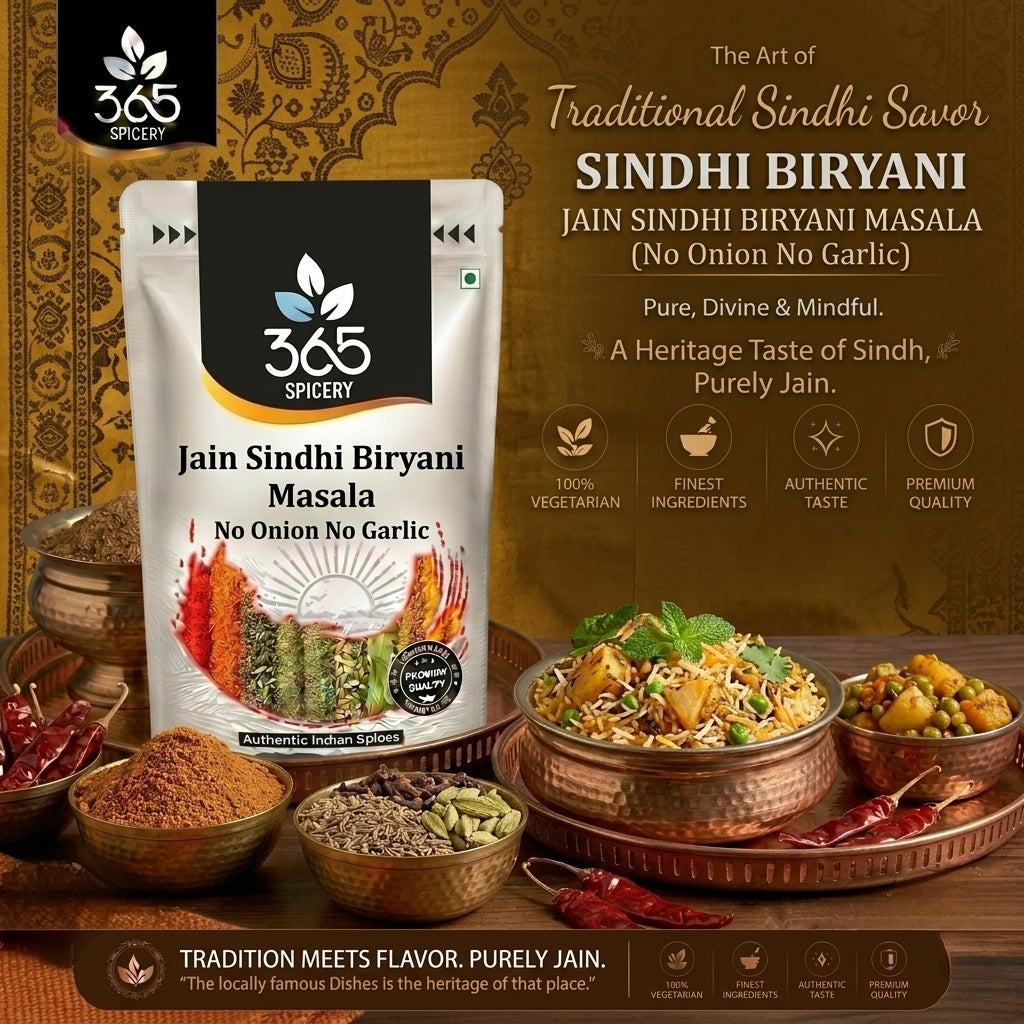 Jain Sindhi Biryani Masala (No Onion No Garlic) — 365 Spicery