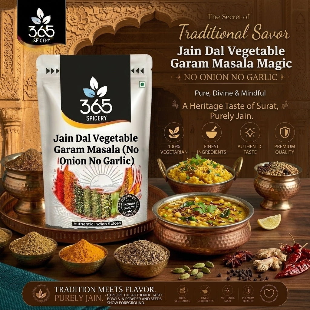 Jain Dal Vegetable Garam Masala (No Onion No Garlic) — 365 Spicery