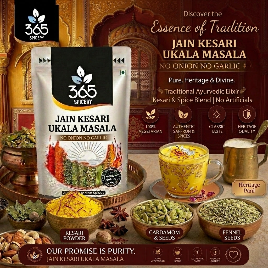 Jain Kesari Ukala Masala — 365 Spicery