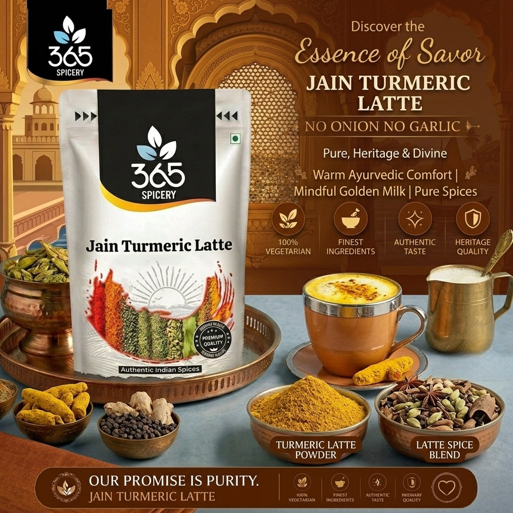 Jain Turmeric Latte — 365 Spicery