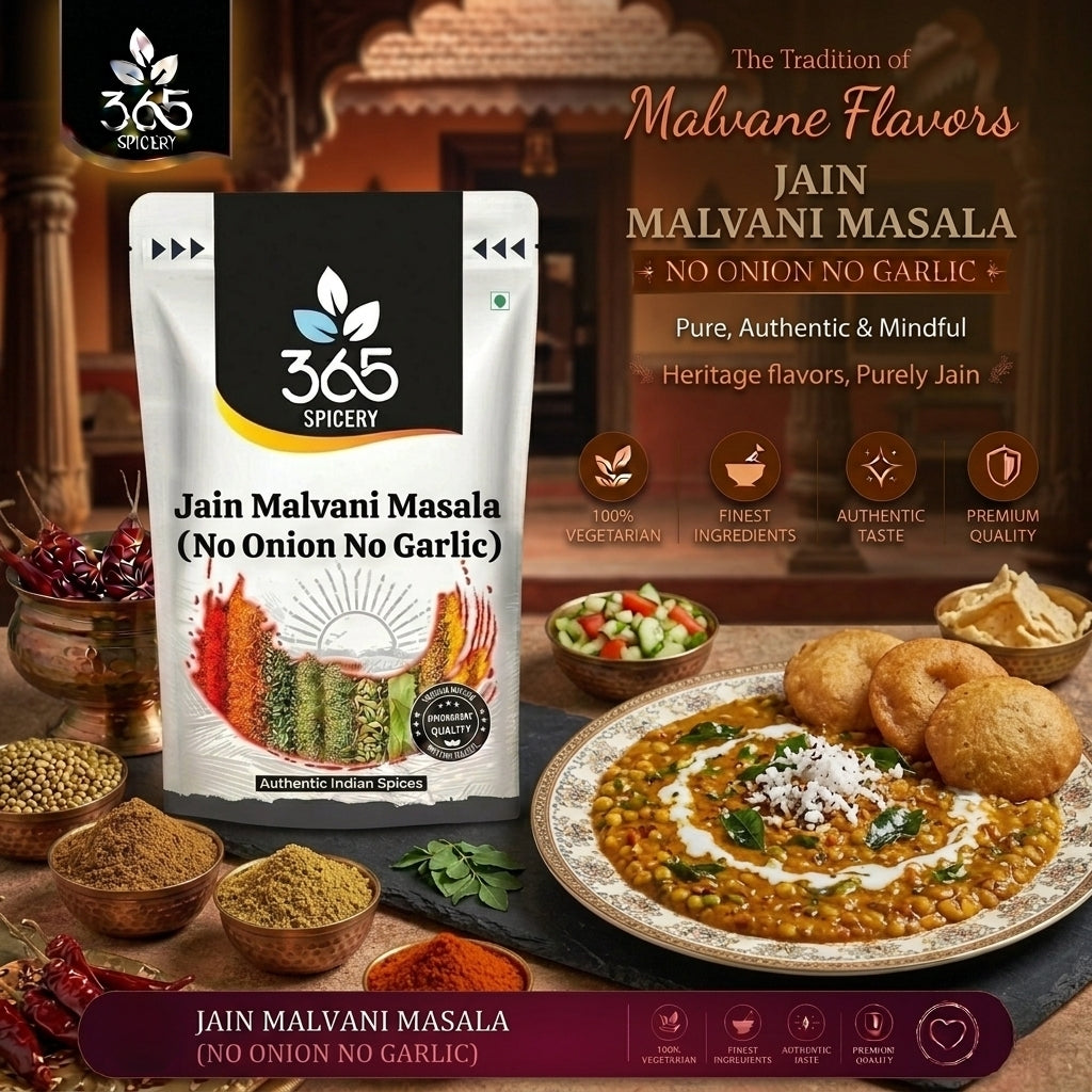 Jain Malvani Masala (No Onion No Garlic) — 365 Spicery