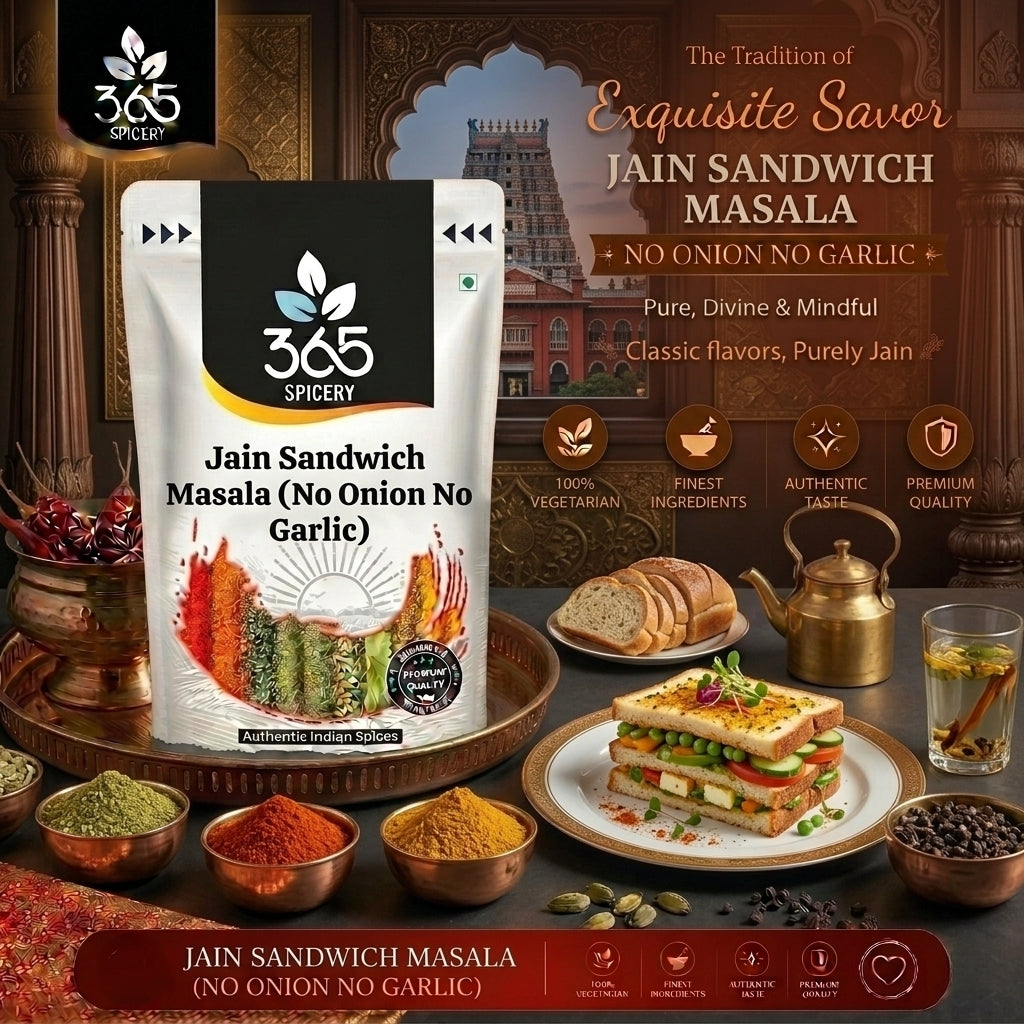 Jain Sandwich Masala (No Onion No Garlic) — 365 Spicery
