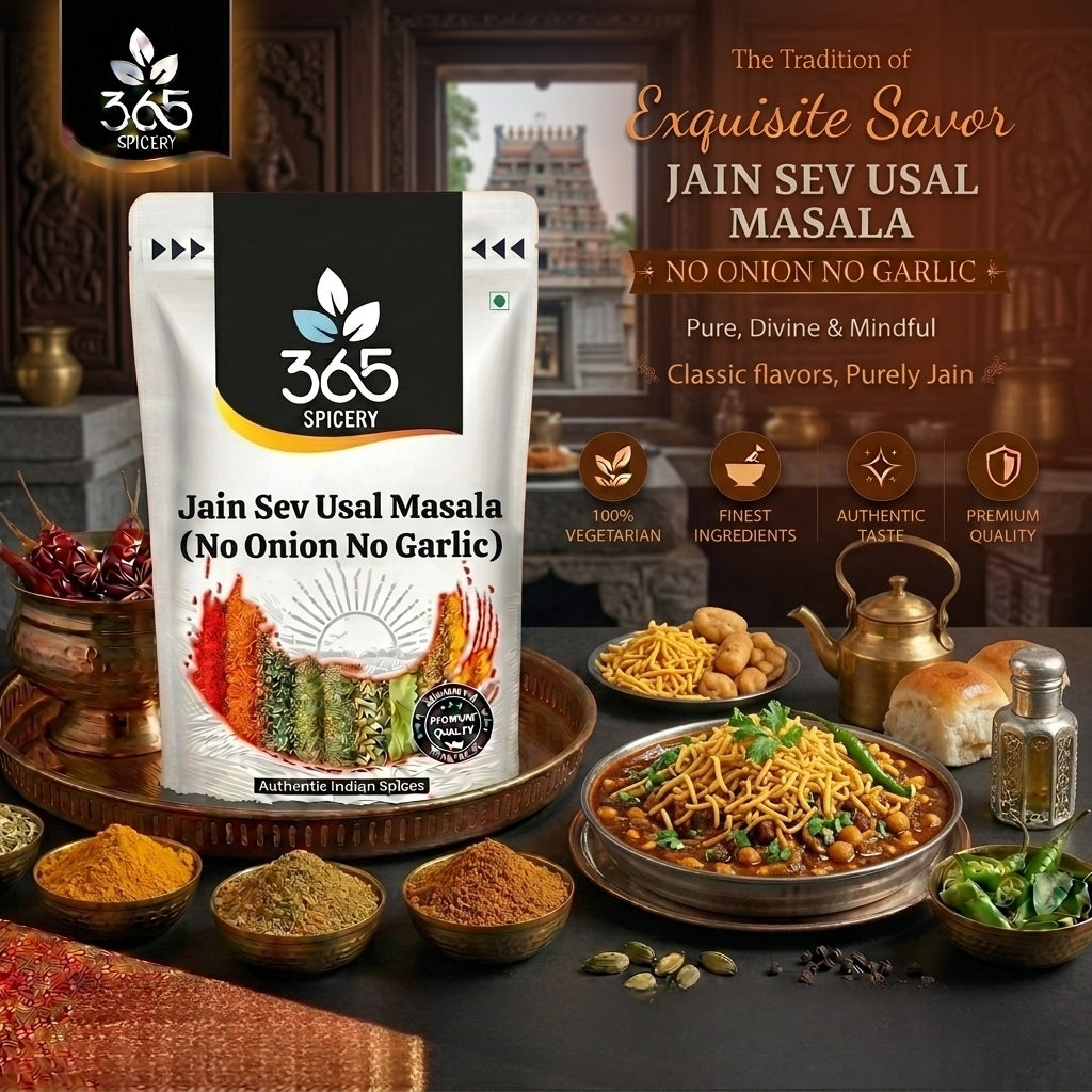Jain Sev Usal Masala (No Onion No Garlic) — 365 Spicery