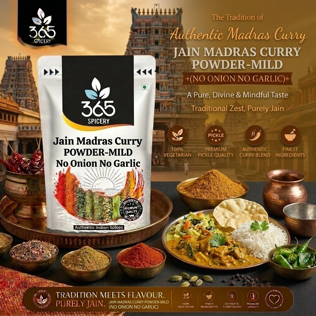Jain Pickle Masala - Mild (No Onion No Garlic) — 365 Spicery