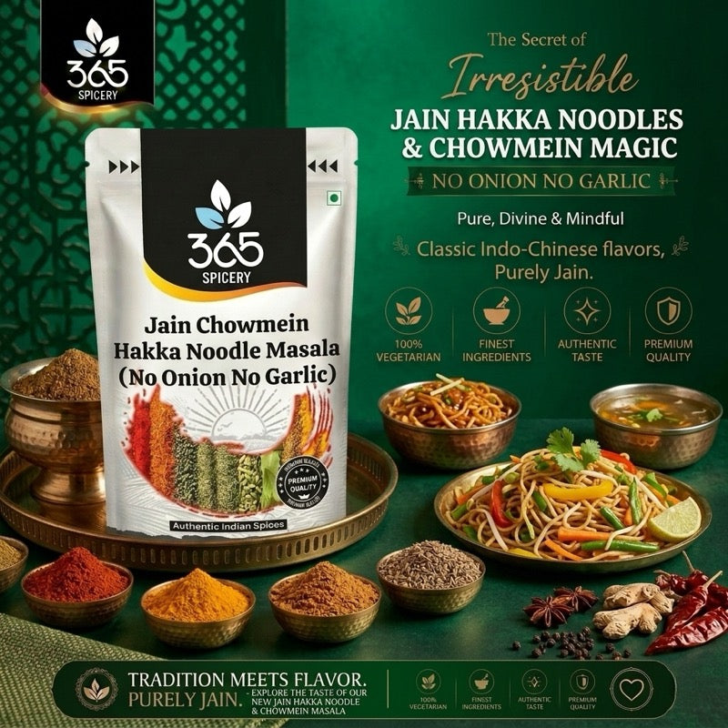 Jain Chowmein Hakka Noodle Masala (No Onion No Garlic)