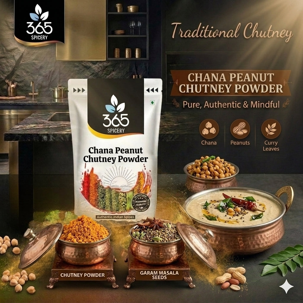 Chana Peanut Chutney Powder — 365 Spicery