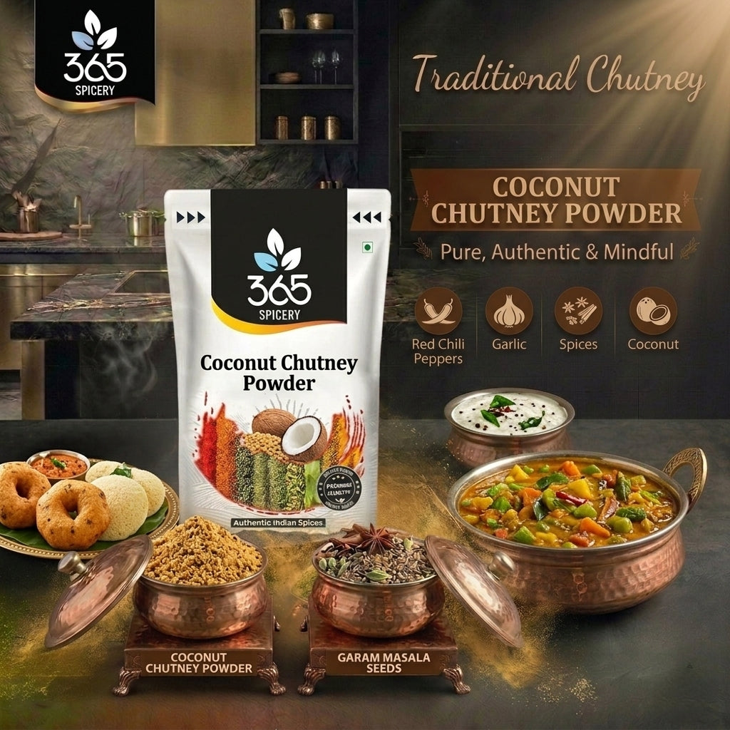 Coconut Red Chutney Powder — 365 Spicery