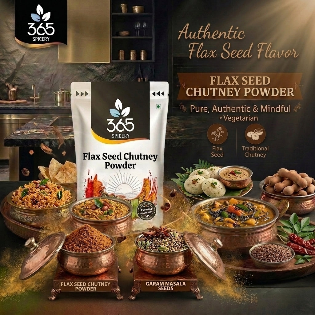 Flax Seed Chutney Powder — 365 Spicery