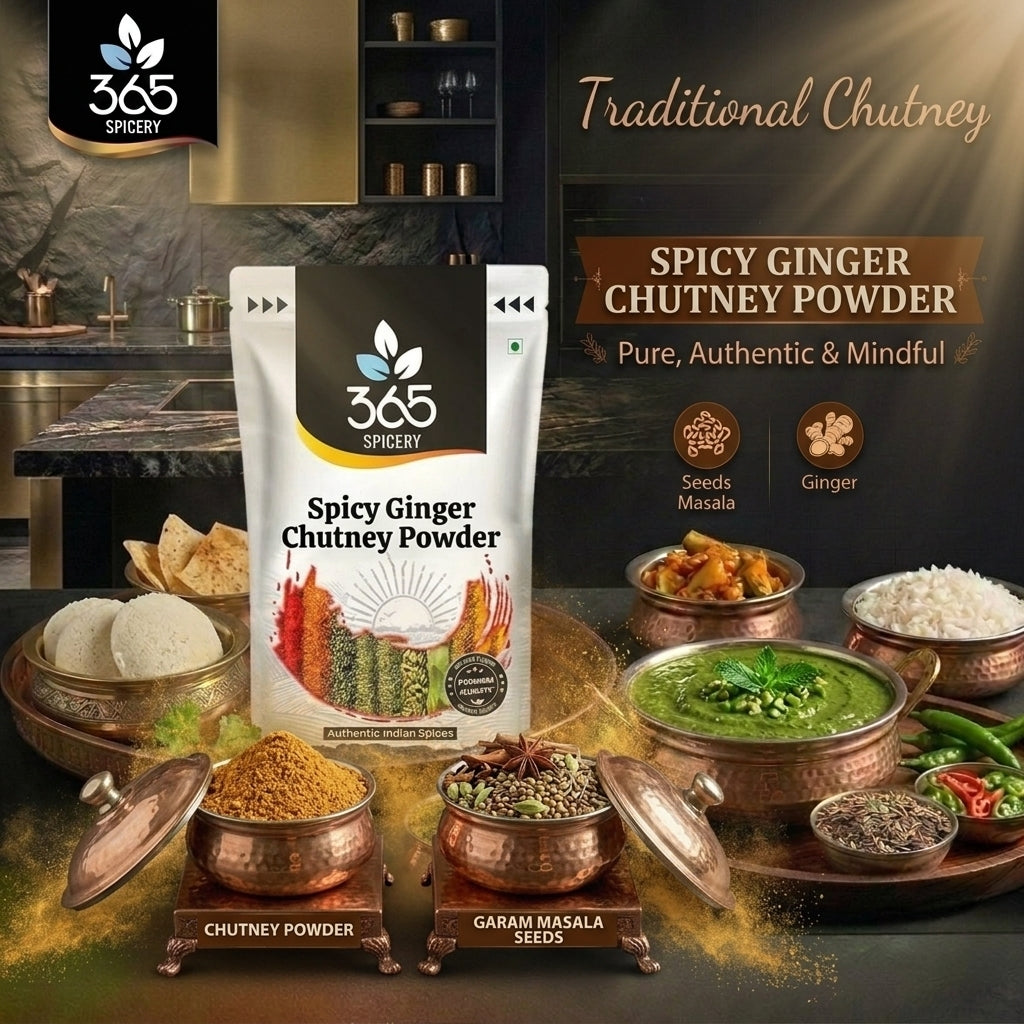 Spicy Ginger Chutney Powder — 365 Spicery