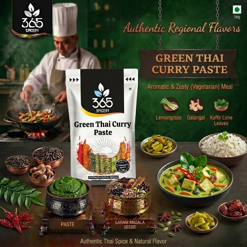 GREEN CURRY PASTE — 365 Spicery
