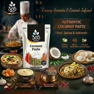 COCONUT PASTE | Rich Creamy Tropical Base | No Artificial Colours | Vegan | Gluten-Free | 365 Spicery