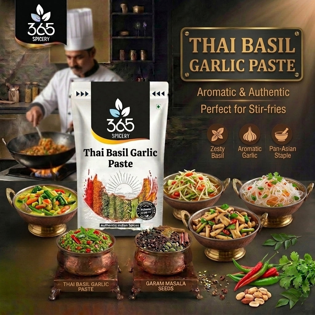 THAI BASIL GARLIC PASTE — 365 Spicery