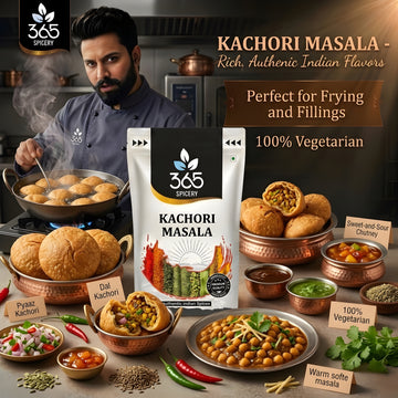 Kachori Masala | Traditional Savoury Filling Blend | Vegan | No Artificial Colours | 365 Spicery