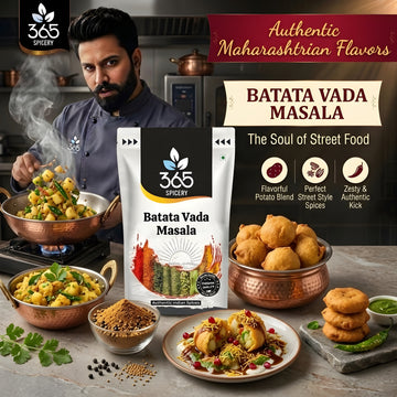 Batata Vada Masala | Traditional Potato Fritter Blend | Natural Ingredients | No MSG | 365 Spicery