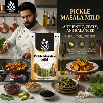 Pickle Masala - Mild | Tangy Traditional Achar Seasoning | Vegan | Gluten-Free | 365 Spicery