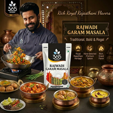 Rajwadi Garam Masala | Traditional Royal Spice Blend | Premium Quality | No Artificial Flavours | 365 Spicery
