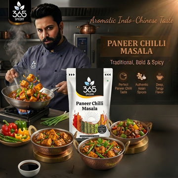 Paneer Chilli Masala | Perfect for Stir-fry Curries | Natural Ingredients | Gluten-Free | 365 Spicery
