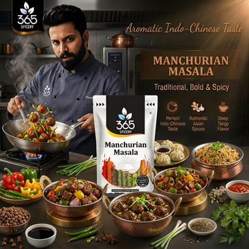 Manchurian Masala | Indo-Chinese Gravy Seasoning | Vegan | No MSG | Authentic Restaurant Taste | 365 Spicery