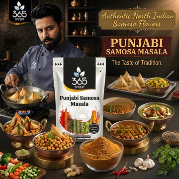 Punjabi Samosa Masala | Aromatic Potato Filling Spice Mix | Vegan | No Artificial Flavours | Premium Quality | 365 Spicery