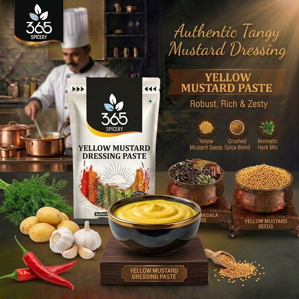 YELLOW MUSTARD DRESSING PASTE